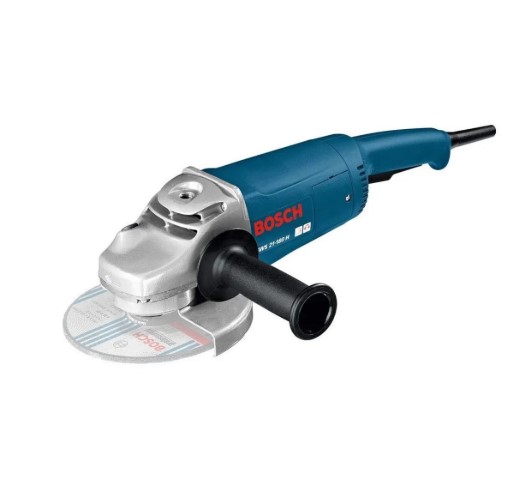 Bosch GWS 21-180 H Professional Angle Grinder – Powerful 180mm Grinder for Cutting, Grinding, and Industrial Metal Work Applications